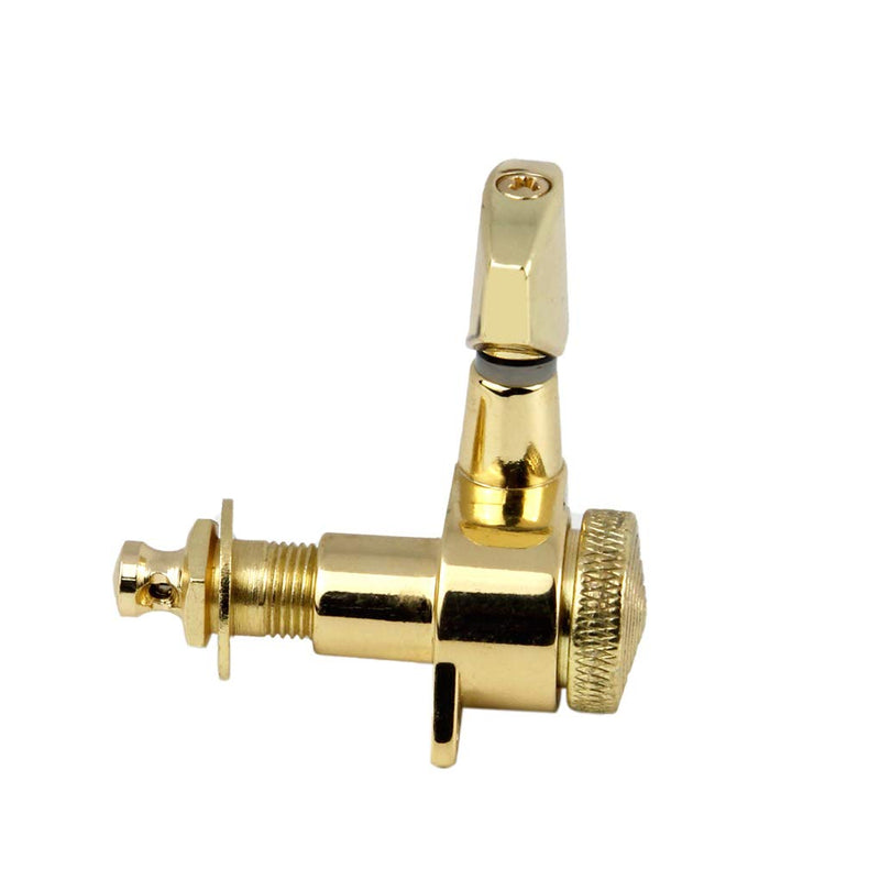FLEOR Golden 6-in-line Locking Tuners Guitar Tuning Pegs 6L Machine Head Keys for Electric or Acoustic Guitar