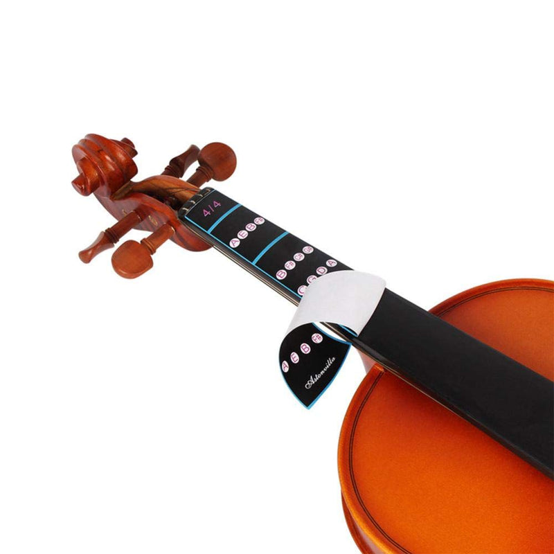 Removable Violin Fingerboard Sticker Fingerboard Label for 4/4 Violin Finger Position Markers Violin