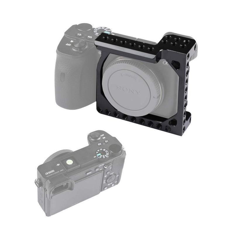 CAMVATE Tiny Cinema Camera Cage Kit for EOS-M Camera Black-2