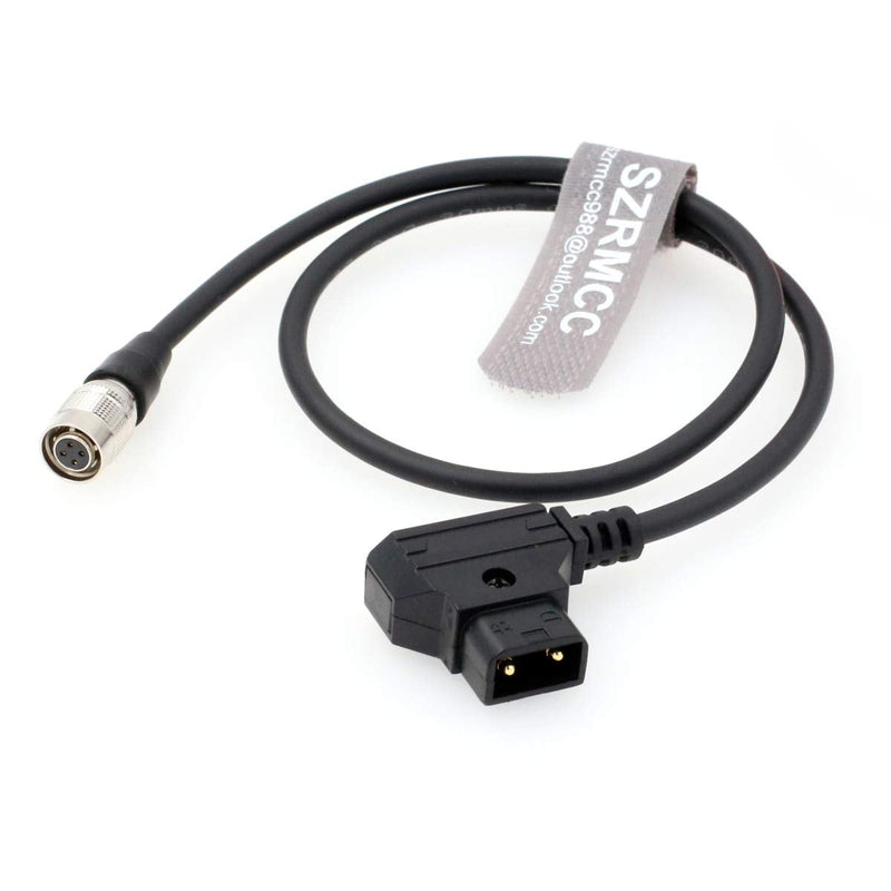 SZRMCC Hirose 4 pin Female to d tap Power Cable for SmallHD DP7 PRO and AC7 OLED Monitor (Straight 4Pin) Straight 4Pin