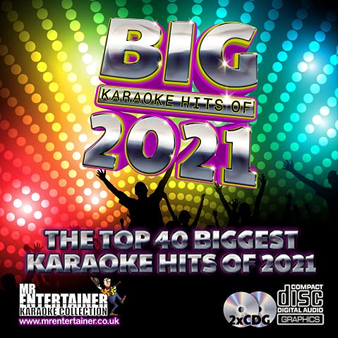 2021 Karaoke Chart Hits CDG Disc Pack. The Top 40 Chart Pop Songs of 2021. Mr Entertainer Big Hits