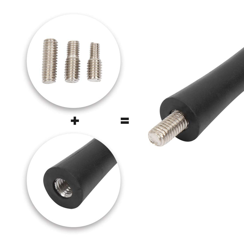 X AUTOHAUX Car Roof AM FM Radio Antenna Mast for Ford Focus 2000-2007