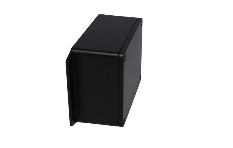 BUD Industries AN-2854-AB IP68 Aluminum Enclosure 4.53" L x 3.54" W, Black