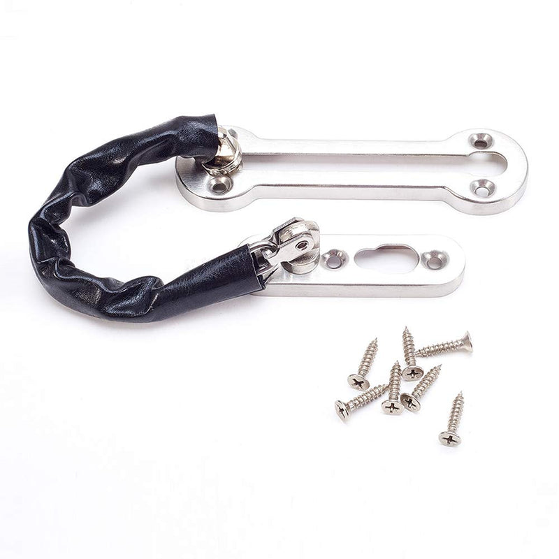 Juvielich Knob Hasp Locks Twist Keyed Hasp Lock 304 Stainless Steel Safety Hasp Latches Keyed for Small Doors Cabinets File Drawer Lock Freezer Door Lock Silver 2PCS