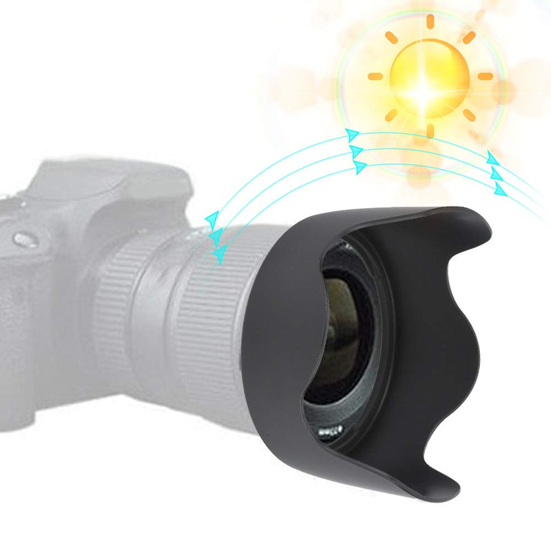 Acouto EW-78C Camera Lens Hood Plastic Bayonet Mount Lens Hood for Canon EF 35mm F1.4L USM Camera Lens