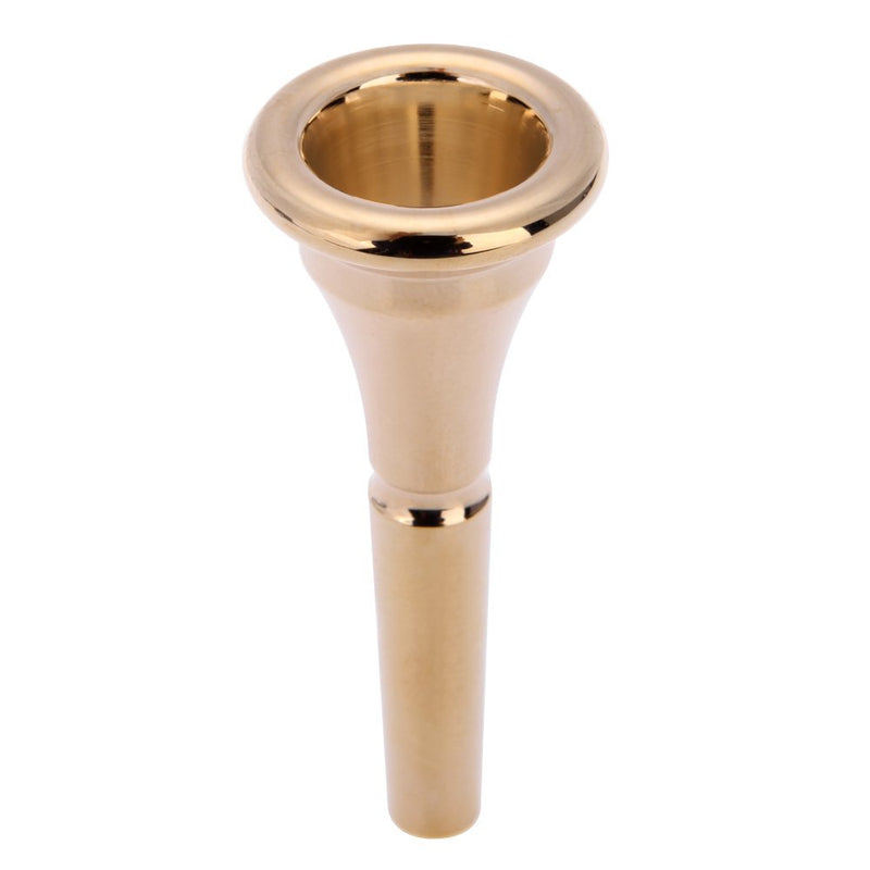 Andoer French Horn Mouthpiece with Durable Stylish Copper Alloy Golden (Gold) Gold