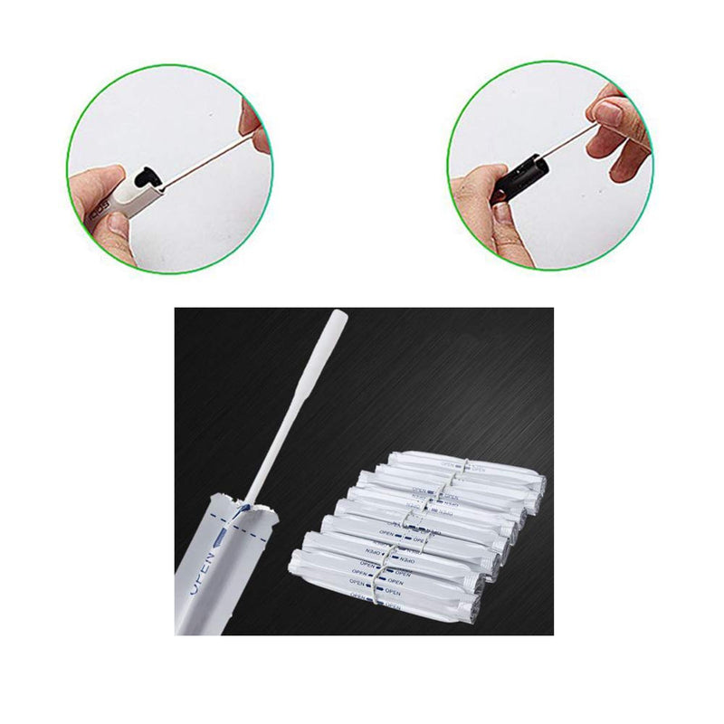 Cleaning Sticks 100PCS Cotton Swabs Compatible with iQ-os or Furniture Cleaning
