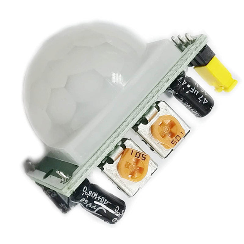 Kiro&Seeu 2PCS HC-SR501 Pyroelectric Infrared IR PIR Human Motion Sensor Detector Module Compatible with Ard-uino Raspberry Pi, R501-IS-MD-2P