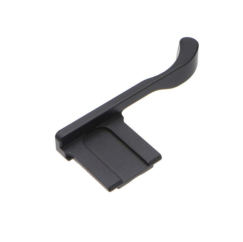 HITHUT Aluminum Alloy Hot Shoe Thumb Grip for Fujifilm X100F X100T X100S Camera Black