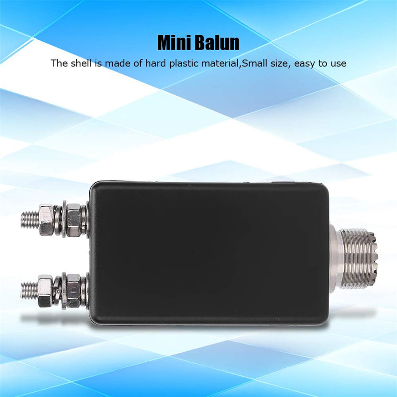 Mini Balun Consumer Electronics Suitable for HF Shortwave Antenna for Outdoor QRP Station and Furniture (1:1) 1:1