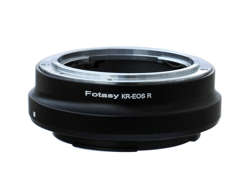 Fotasy Konica AR Lens to Canon RF Mount Metal Adapter, KR Lens EOS R Adapter Ring, Konica AR EOS RP Adapter, fits Konica AR Lense & Canon EOS R Mirrorless Camera EOS R/RP/Ra / R5 / R6 Konica AR- EOS R