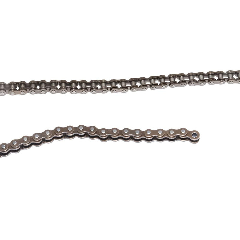 2M #25 Roller Chain with 1 Connector Connecting Link for Go Kart, Mini Bike Chain Replacements