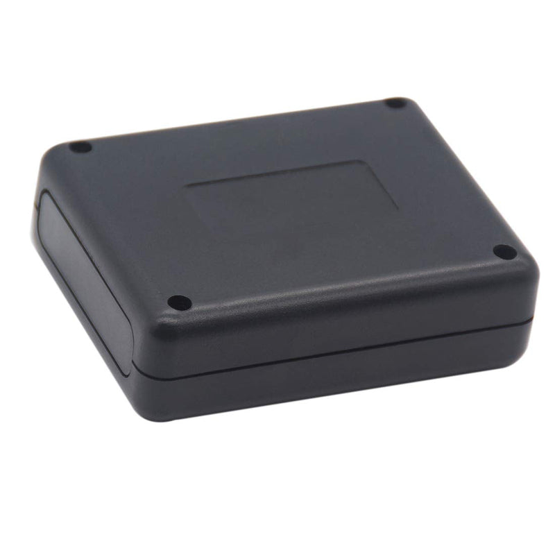 Zulkit 5 Packs Project Boxes ABS Plastic Electrical Project Case Power Junction Box Black 3.54 x 2.76 x 1.10 inch (90 x 70 x 28 mm) 3.54" x 2.76'' x 1.10''