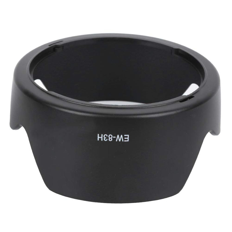 S erounder Lens Hood,EW‑83H Plastic Black Camera Mount Lens Hood,for EF 24‑105mm f/4L is USM Camera Lens