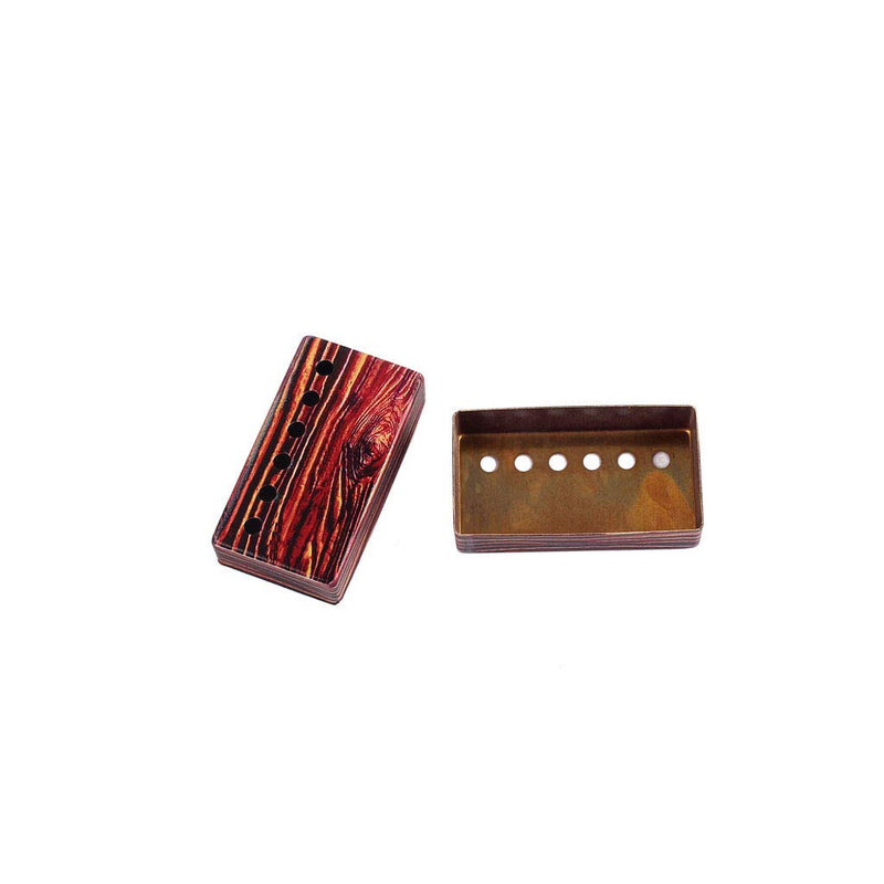 [AUSTRALIA] - Alnicov 2Pcs Humbucker Pickup Covers 50/52mm Neck Bridge Pickup Covers for Electric Guitar Parts Colorful Red 
