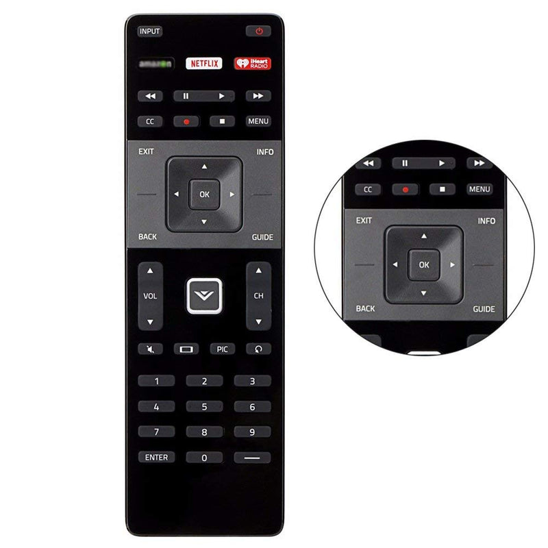 New XRT122 Remote Control Compatible with vizio tv D39H-D0 D39HD0 D50U-D1 D50UD1 D55U-D1 D55UD1 D58U-D3 D58UD3 D65U-D2 D65UD2 E32-C1 E32C1 E32H-C1 E32HC1 E40-C2 E40C2 E40X-C2 E32-C1 E50-C1 E48-C2