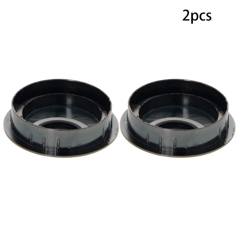 [AUSTRALIA] - Aicosineg Desk Grommet,2Pcs 2.01" Zinc Alloy Desk Wire Cord Cable Grommets Hole Cover for Home Office PC Computer Desk Cable Grommet Cord Organizer Plastic Cover Hardware Wire Organizer Red Bronze 