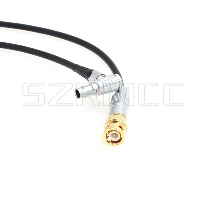 SZRMCC BNC to Right Angle 9 Pin EXT SMPTE Time Code Cable for RED Komodo Cinema Camera Right Angle 9 Pin Cable