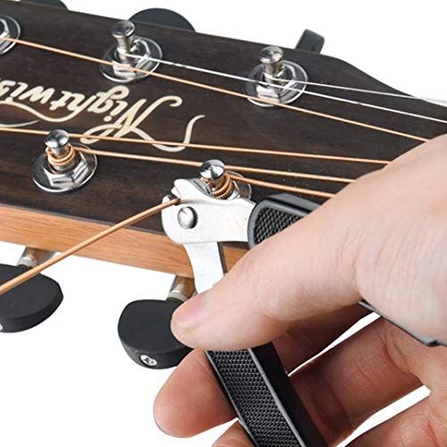 Miwayer Guitar String Winder 3 IN 1String Peg Winder + String Cutter + Pin Puller Instrument Guitar Maintenance Tool Repair Tool