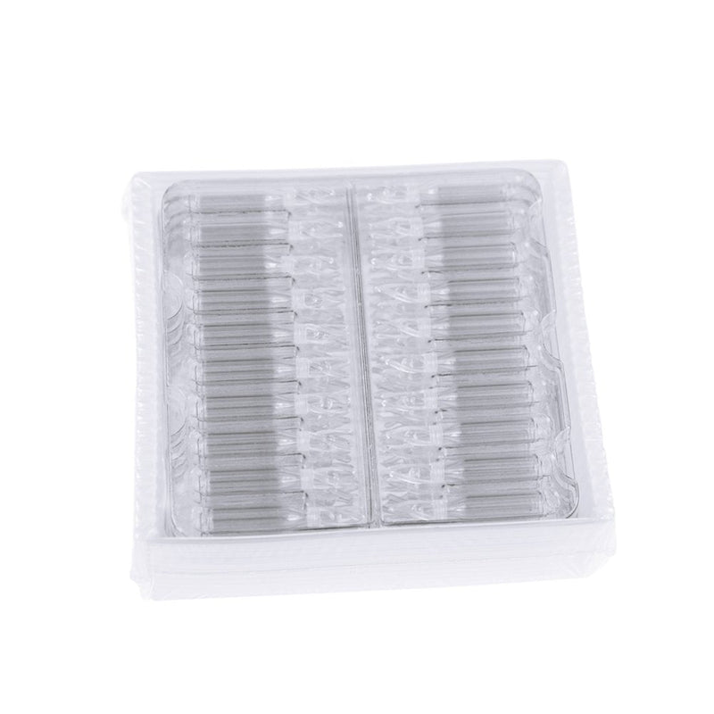 ALWSCI Polyspring Insert Clear Glass, 6mm Insert Diameter, Volume 200µl (Pack of 100) Conical Base with Polyspring 200ul 6*29mm