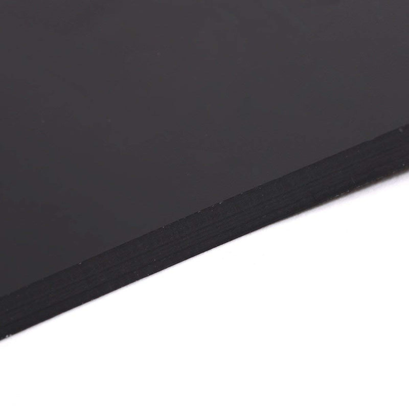 Musiclily 5 Hole Vintage Telecaster Pickguard Electric Guitar Scratch Plate for USA/Mexican Made Fender Standard Tele Style, 1Ply Black