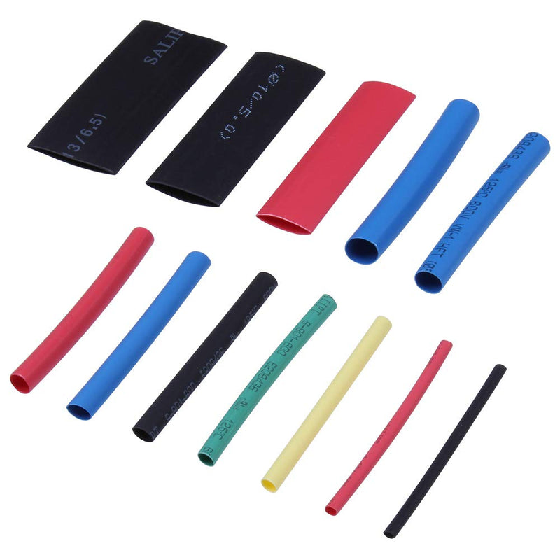 Hobbypark 560pcs Heat Shrink Tubing 2:1 Electrical Wire Cable Wrap Assortment Electric Insulation Tube Kit