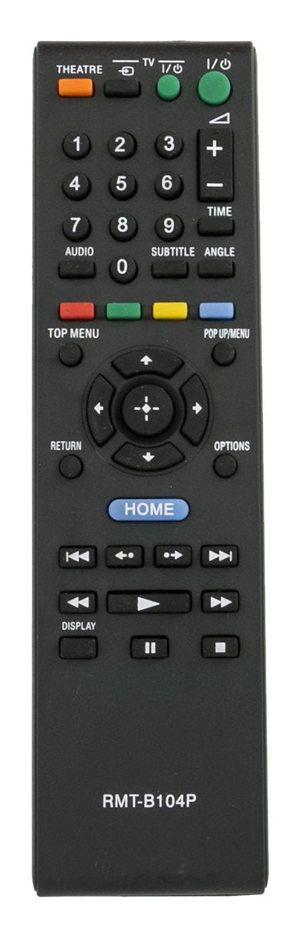 New Remote Control RMT-B104P fits for Sony BLU-RAY DISC Player BDP-S350 BDP-S360 BDP-S480 BDP-S490 BDP-S185 BDP-S270 BDP-S300 BDP-S370 BDP-S380 BDP-S470