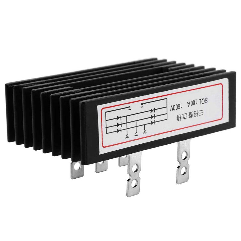 Acogedor Bridge Rectifier, Three Phase Diode Bridge Rectifier, SQL100A 1600V Three Phase Diode Bridge Rectifier AC to DC