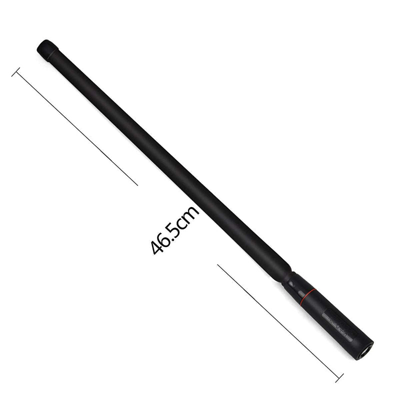 HYS CS Tactical BNC Antenna Dual Band 144/430Mhz Foldable Antenna for ICOM IC-V8 IC-V80 IC-V82 IC-U82 IC-W32 Two Way Radio