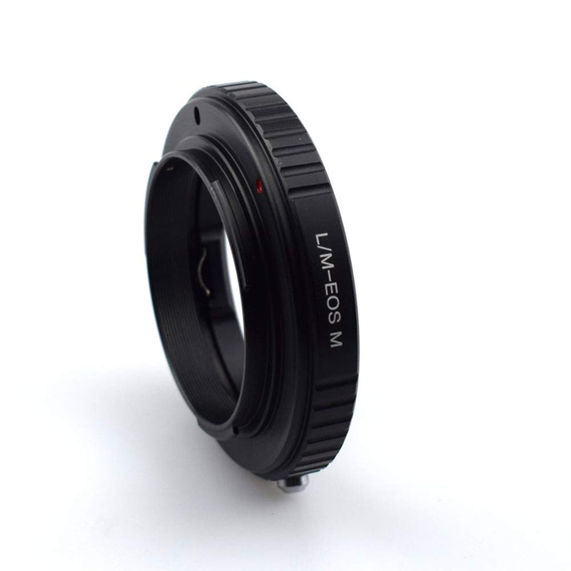 LM to EOS M Lens Adapter, for Leica M Zeiss ZM,Voigtlander VM Lens to Compatible with Canon EOS M Mount Mirrorless Camera M1 M2 M3 M5 M6 M10 M50 M100 Leica M to EOS M Lens adapter