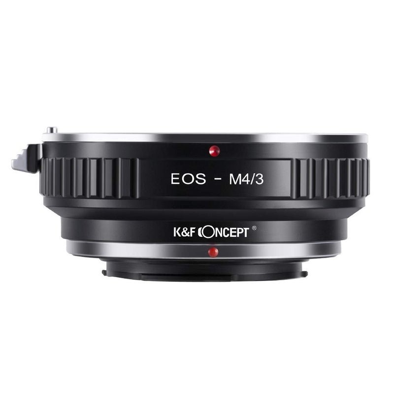 K&F Concept Lens Mount Adapter for Canon EOS EF Mount Lens to M4/3 MFT Olympus Pen and Panasonic Lumix Cameras