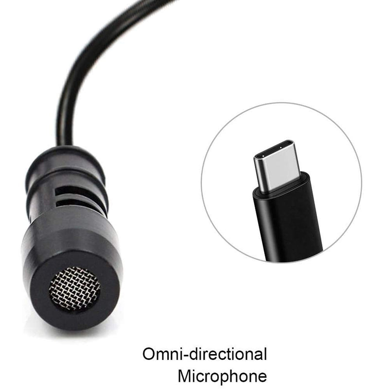 [AUSTRALIA] - axGear Lavalier Clip-on Microphone Mini Omnidirectional Portable Wired Label Mic 