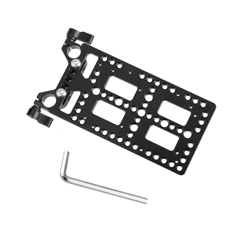 CAMVATE Multi-Purpose Mounting Cheese Plate for V Lock Mount Power Splitter - 1523