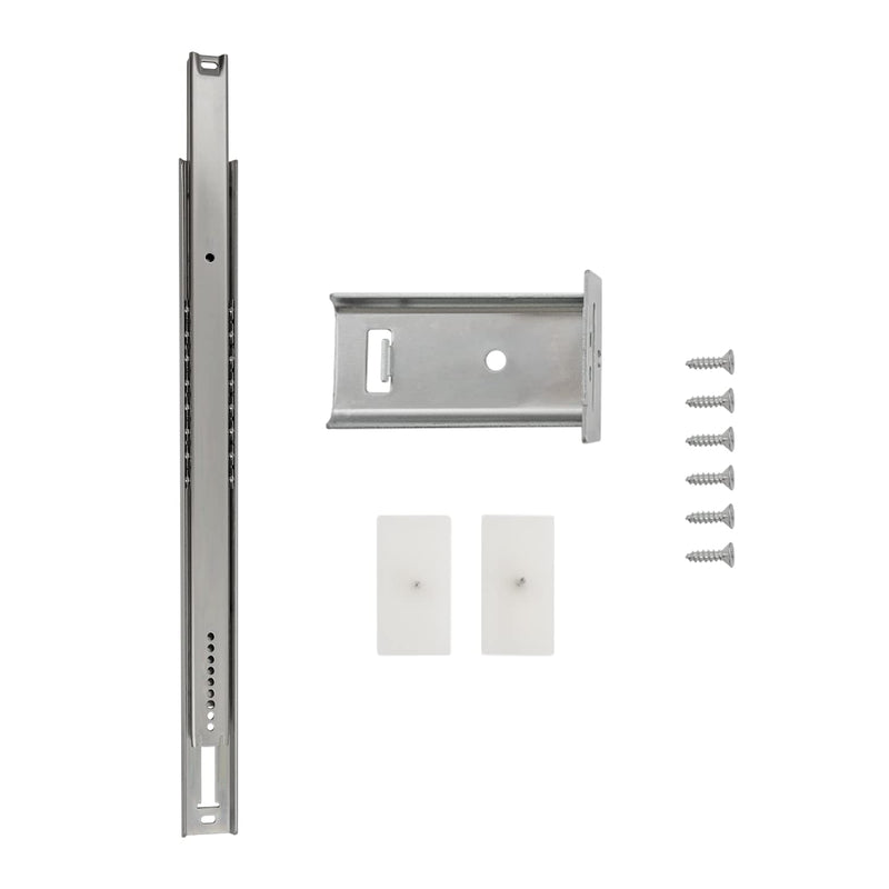 Hickory Hardware P1029/14-2C 14-Inch Center Mount Drawer Slide, Cadmium 14 Inch