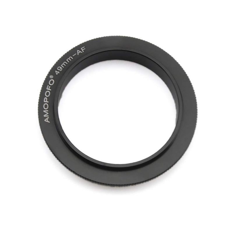 49mm to AF Filter Thread Macro Reverse Mount Adapter Ring,&for Sony Alpha A-Mount (and for Minolta AF) Mount SLR Camera Body 49mm to AF Reverse Adapter Ring