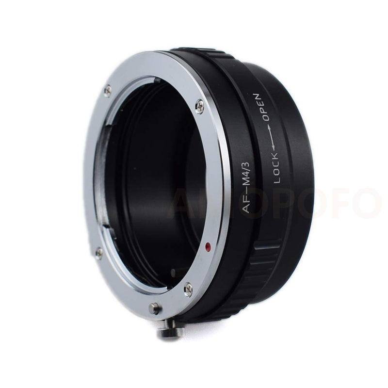 AF to M4/3 Lens Adapter, Compatible with for Sony Alpha A Minolta MA AF Lens to Micro Four Thirds (MFT, M4/3) Camera EP1,EP2,EP3,EPL1,OM-D,E-PL5 E-PM2 E-P3 Micro Four Thirds (MFT, M4/3)-Mount