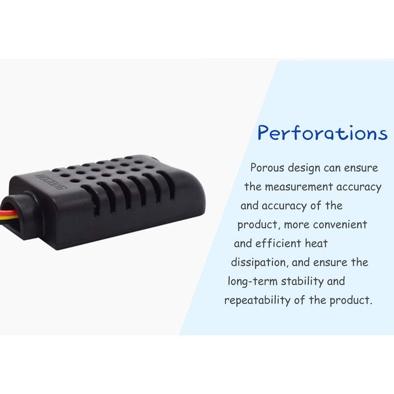 Acxico 1Pcs AM2320B Digital Temperature Humidity Sensor Module AM2301 SHT21 Single Bus/IIC Compatible Interface 4 pin for Arduino