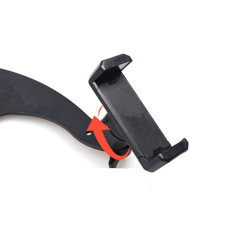 Cell Phone Mount Cell Phone Cup Smartphone Holder with 360° Rotatable Car Cradle for Cooper R60 R61 Countryman Paceman (Left Drive) R60,R61 LEFT DRIVE RED