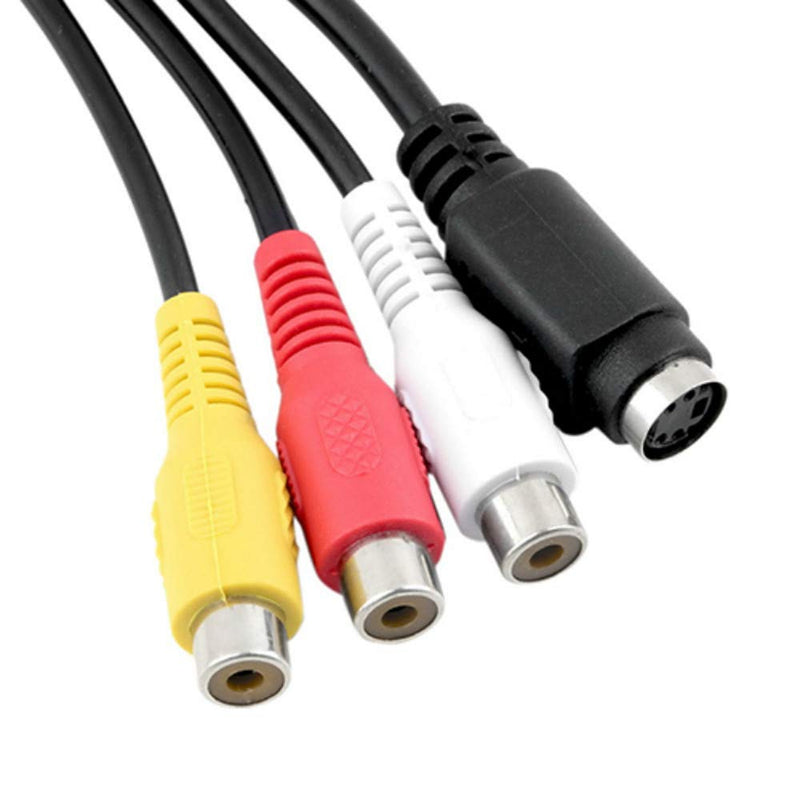 [AUSTRALIA] - ANRANK High Performance VGA SVGA to S-Video 3 RCA Composite AV TV Out Adapter Converter Cable for PC Laptop 