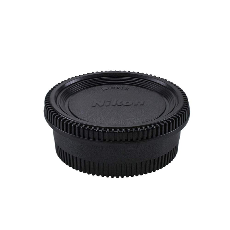 LHIABNN Rear Lens Back Cap and Camera Body Front Cover Cap Set for Nikon DSLR Cameras (A)