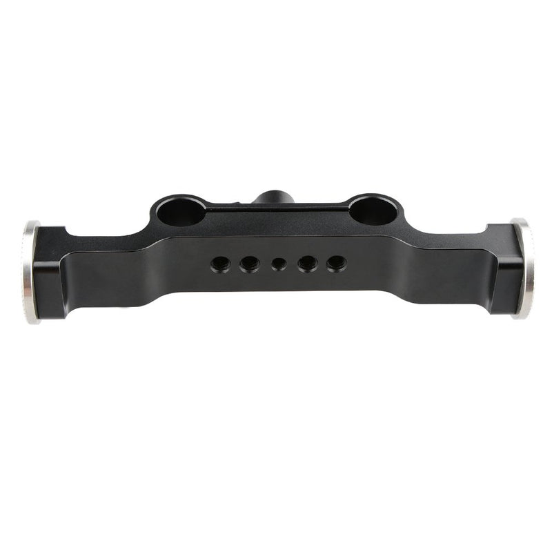 CAMVATE 15 Rod Clamp with Rosette Standard Accessory(M6,31.8mm) for Camera Rig Support Railblock Systems (Black) Black