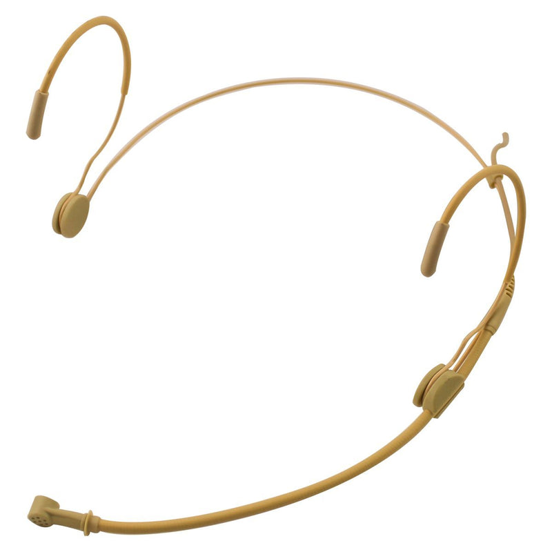 [AUSTRALIA] - JK MIC-J 069 Earhook Headworn Headset Unidirectional Microphone Compatible with Shure Wireless Bodypack Transmitter - Mini XLR TA4F Plug 
