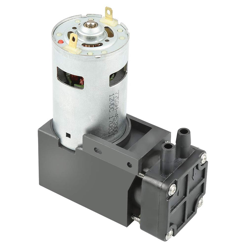 FTVOGUE Oilless Vacuum Pump DC12V 42W Mini Brush Piston Pressure Pump Flow 40L/min