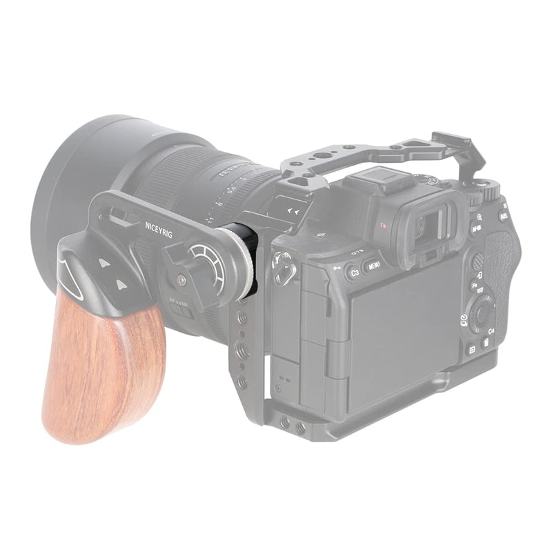 NICEYRIG Rosette Mount Adapter for ARRI Standard M6 X 1.0 for Camera Cage Rosette Side Handgrip - 498