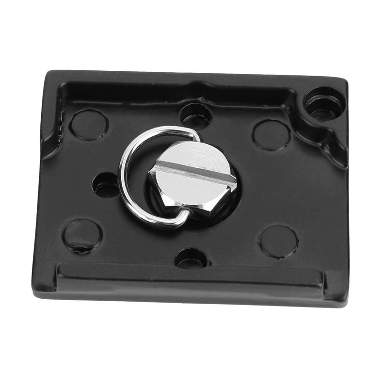 Acouto Quick Release Plate for Camera Tr with 1/4'' Screw Mount Fit for Manfrotto 3157N 3030 3130 3160 3262QR Aluminum Alloy + Rubber