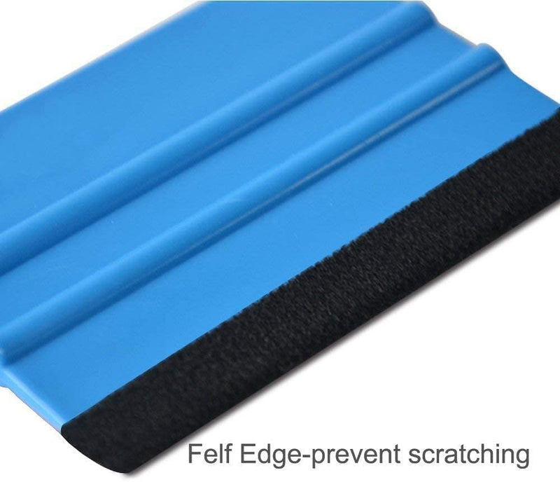 8 Pack Felt Squeegee Wrapping Tool, 4'' Inch Premium Scratch-Proof Decal Vinyl Wrap Squeegee Handy Tools for Vinyl Installation, Scrap Booking, Wall Decals