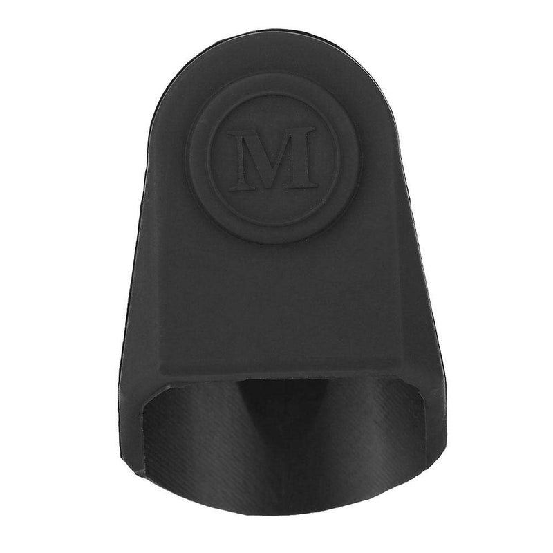 Mouthpiece Cap Protector for Saxophone Clarinet Rubeer Middle Size Instrument Accessory Black
