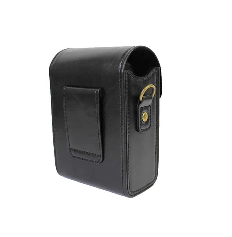 kinokoo Camera Case Bag PU Leather Camera Bag for Canon G9X G9X2 SX280 SX275 SX610 SX620 SX700 SX710 SX720 SX730 SX740 HS G7XII, Sony HX90(Black) Black