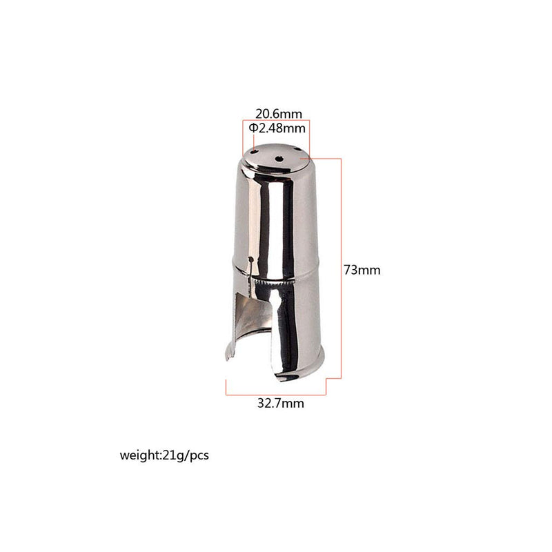 Alnicov Saxophone Mouthpiece Cap For Professional Woodwind Instrument Saxophone Replacement Accessories