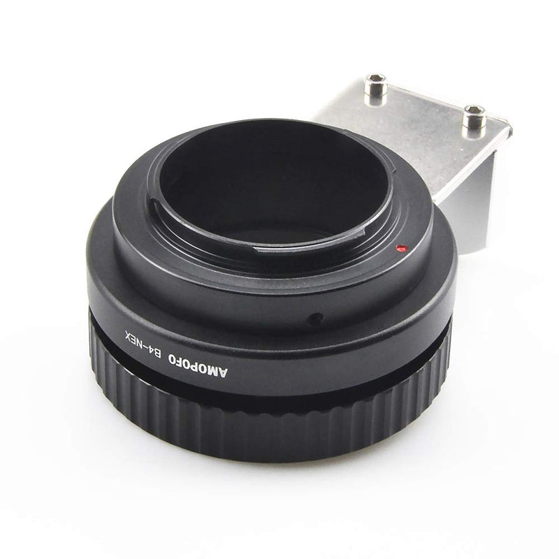 B4 to NEX Adapter Compatible with for Canon Fujinon 2/3" Lens to &for Sony E Mount NEX Camera A6400 A7III A7RIII Alpha a9 Alpha 7R Alpha 7 A6300 A7SII A7II A5100 A6000 A5000 A7R A7 A3000 B4 to NEX with tripod adapter